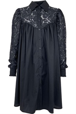 Black Colour Kjole - 40148 MALIKA Dress, Black